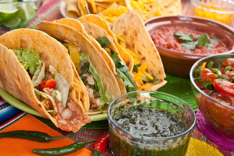Tacos platter